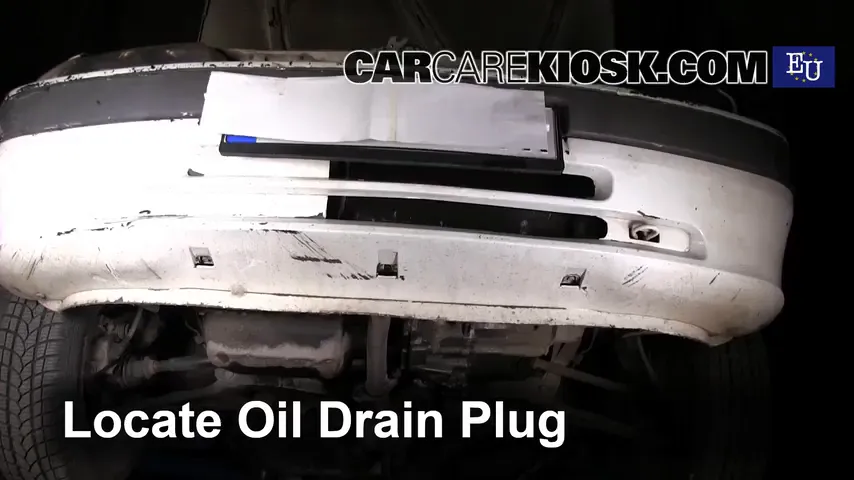 1996 Peugeot 106 Sport 1.1L 4 Cyl. Huile Changer l'huile et le filtre à huile